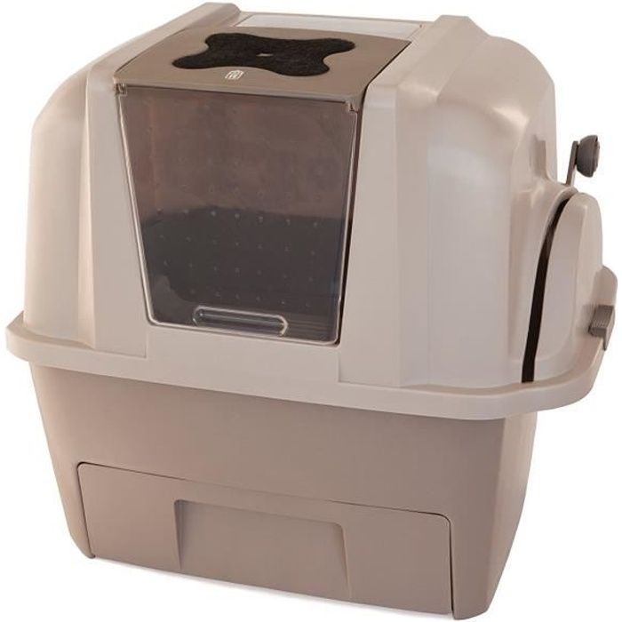 maison de toilette pour chat action