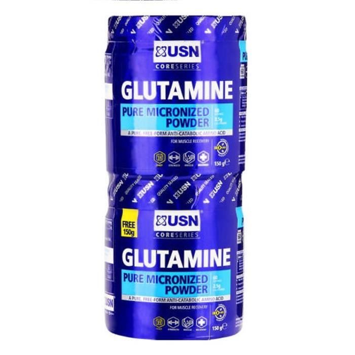 USN Pack Glutamine 150 + 150 gr
