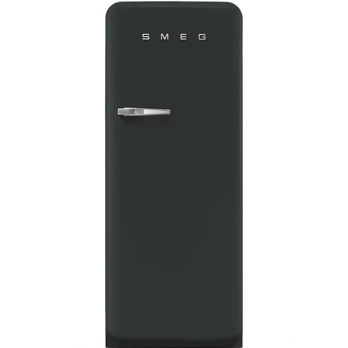 Smeg FAB28RDBLV3, Autonome, Noir, Droite, 110°, 270 L, SN-T