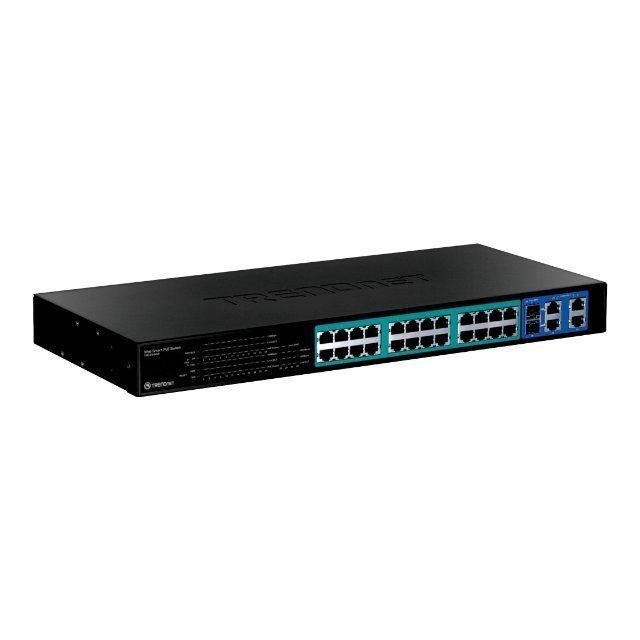 TRENDnet TPE-224WS Web Smart PoE Switch - Commuta…