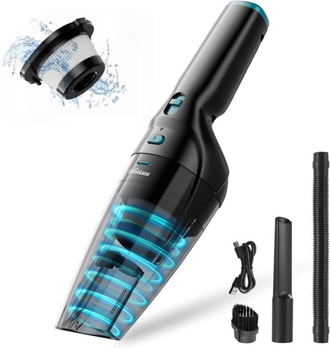 Aspirateur à Main Sans Fil MILUNHO 9500PA - Rechargeable 100W Pour Voiture Et Maison