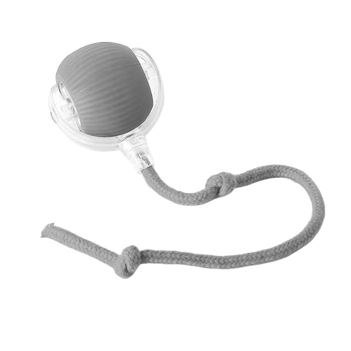 Balle Interactive pour ChatJouet Interactif pour Chat Jouet Intelligent pour Chat - Gris