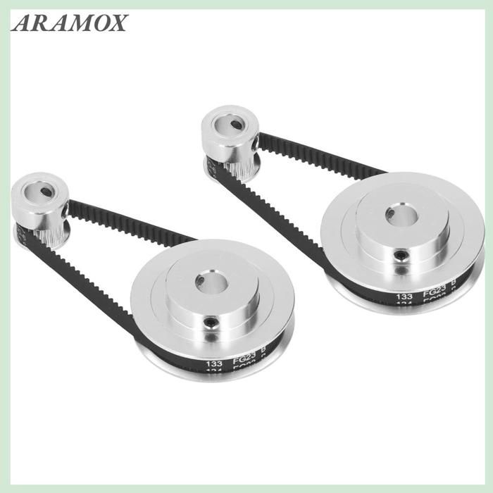 Poulie Synchrone Aluminium XL 10 Dents - Alésage 5mm Pour Transmission Par Courroie