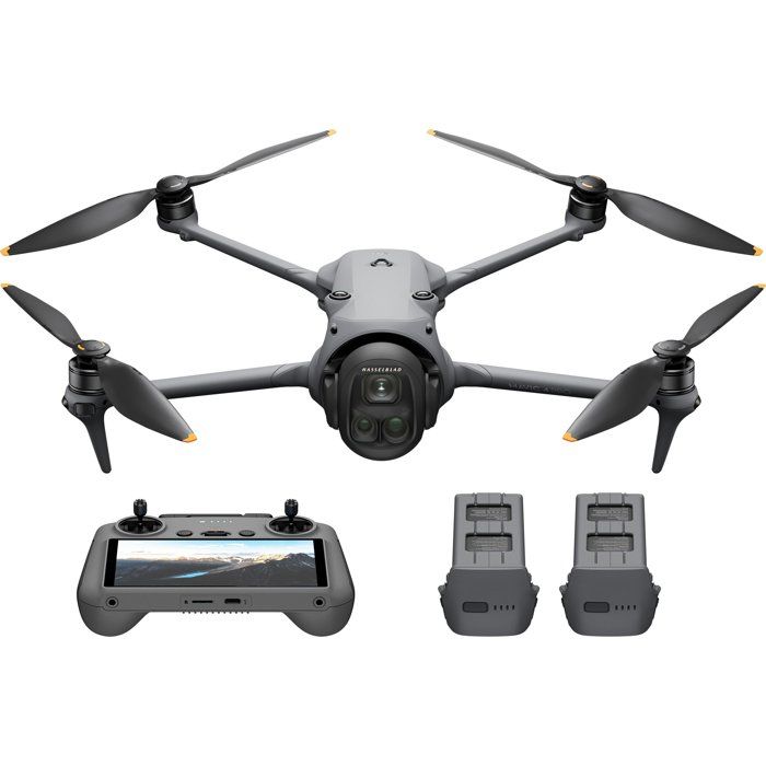 Drone - DJI - Mavic 4 Pro Fly More Combo (DJI RC 2) - Caméra Hasselblad 100 MP - 360° - Détection omnidirectionnelle