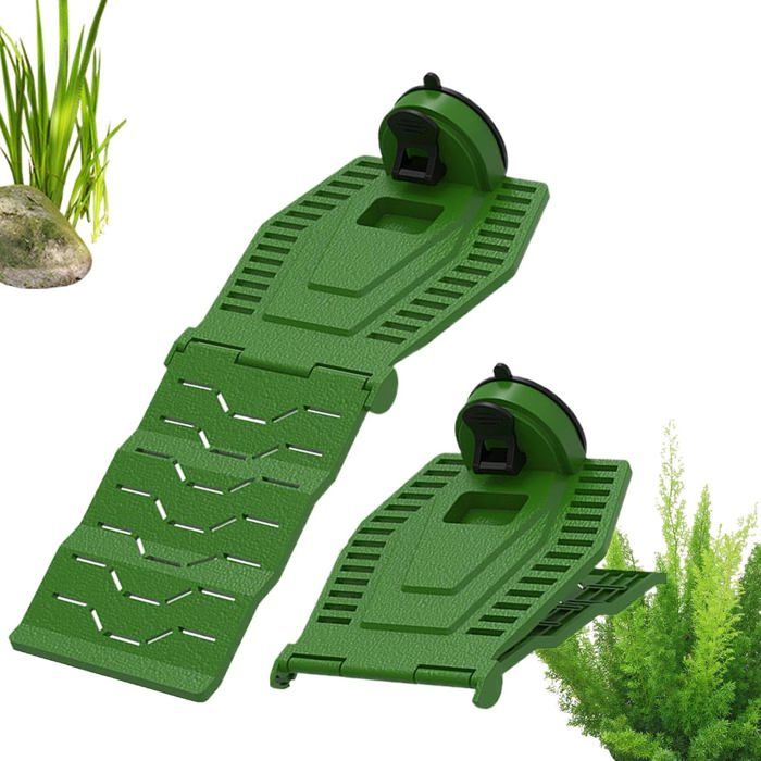 Comparer les prix de Rampe pour Tortues  Plateforme Escalade pour Tortue de BassinHabitat Aménagé Pliable Plateforme Repos
