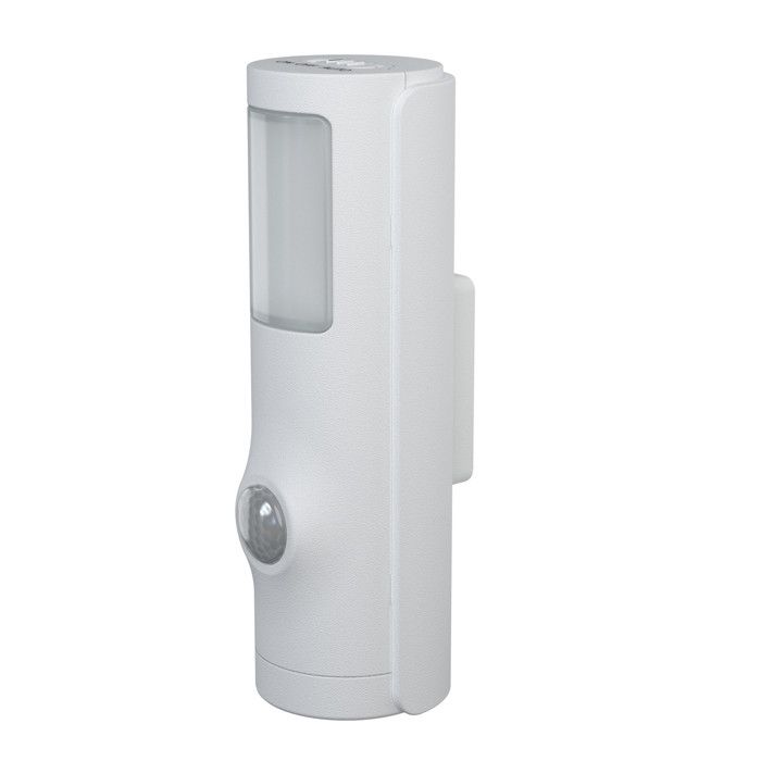 OSRAM Torch Veilleuse LED avec détecteur de mouvement blanc fonction lampe de poche 2 en 1 capteur de lumière fonctionne sur