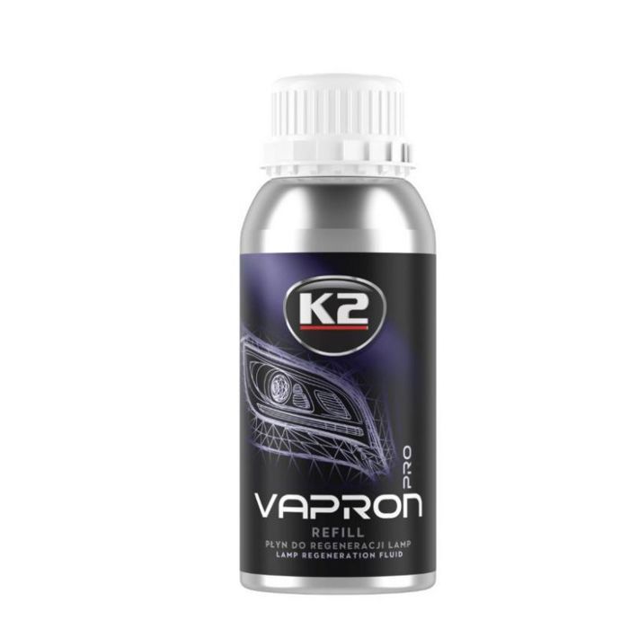 K2 - D7903 - Recharge de liquide de régénération de phares VAPRON 600 ml K2 - D7903 - Recharge de liquide de régénération de phares VAPRON 600 ml