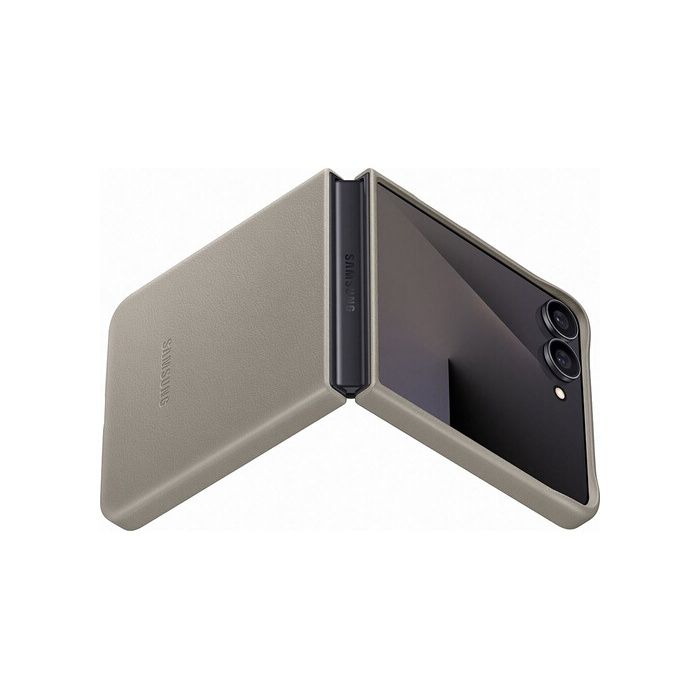 Coque et étui téléphone mobile Samsung premium Taupe pour Galaxy Z Flip 7