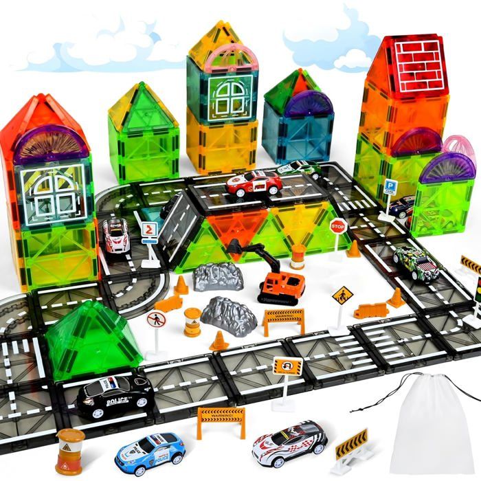 Jeux Enfant 3 Ans Train En Bois Magnétique Atoylink - 12 Wagons Animaux Jeux Enfant 3 Ans Train En Bois Magnétique Atoylink - 12 Wagons Animaux
