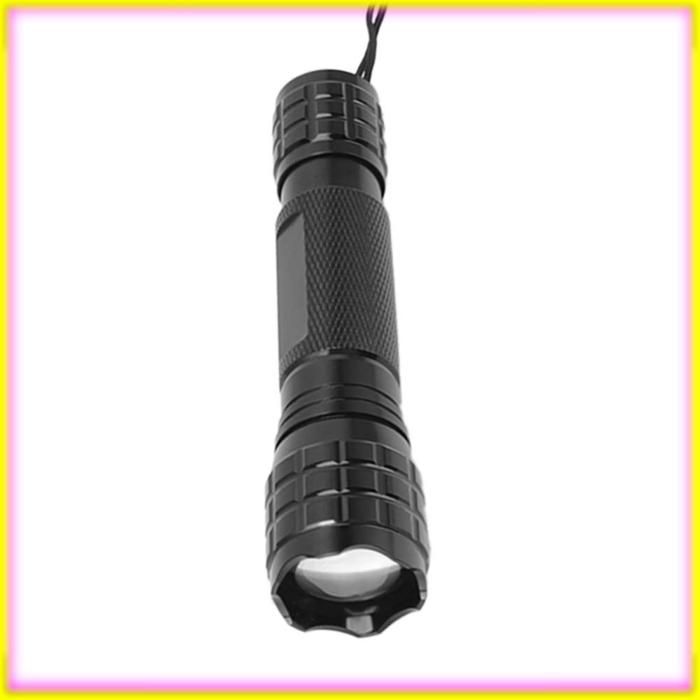 keenso Lampe de poche infrarouge Mini lampe de poche LED à infrarouge Zoomable 850nm Vision nocturne pour la piscine torche