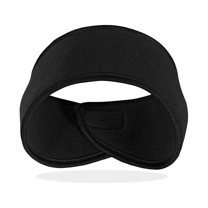 Cache-oreilles bandeau dhiver pour hommes et femmes idéal pour la course à pied le ski et léquitation.