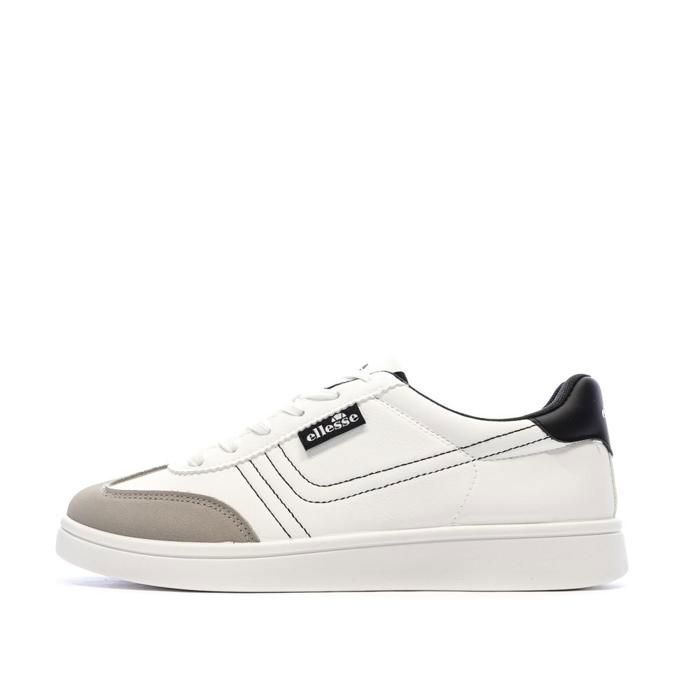 Baskets Blanches/Grises Foncées Femme Ellesse Catarina