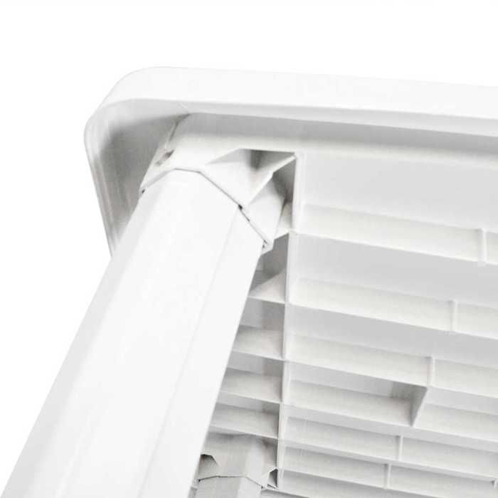 Table de jardin 2/4 personnes Meuble de jardin protection UV Blanc 101x68x72cm Plastique C9305803wqm58w