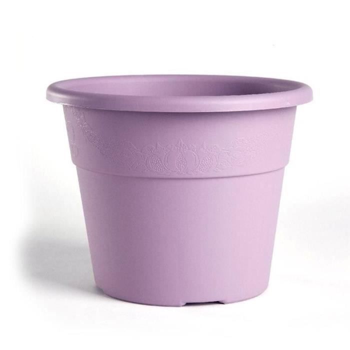 Jardinières et pots de fleurs - Pot de fleurs - HEDERA - D 25 cm - Lavande Violet