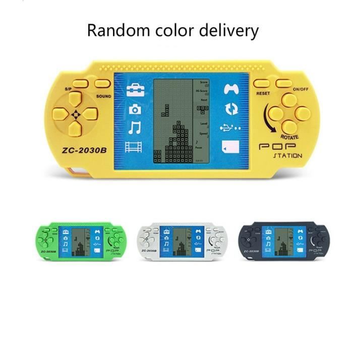 Noir - Mini jeu électronique rétro pour enfants, jeux électroniques