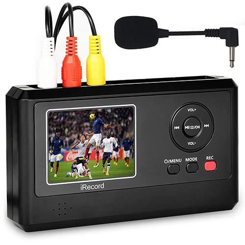 DIGITNOWcapture vidéo boîte avec micro,vhs au dvd vidéo cassettes