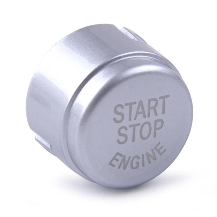 Start Stop Engine Bouton d'allumage Couvercle de l'interrupteur à poussoir  C Sans Start Stop Bouton - Cdiscount Auto