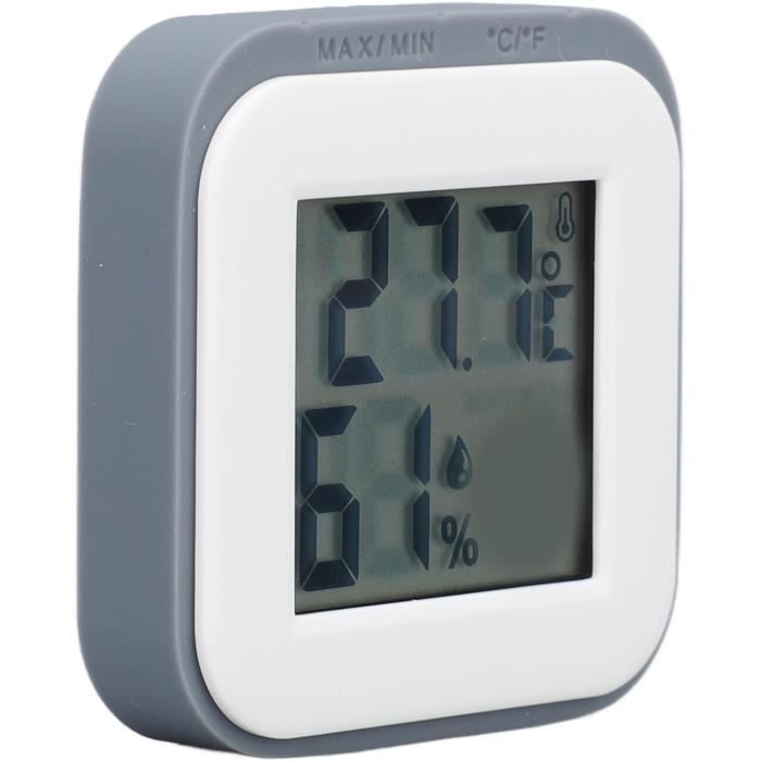 Thermomètre Magnétique Fackelmann Tecno - Blanc, Pour Intérieur/extérieur, Plage -20°C à +50°C, Diamètre 6cm