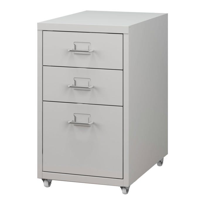 Caisson de bureau meuble de rangement pour documents dossiers fournitures de bureau a roulettes acier 48 x 28 x 41 cm bl Caisson de bureau meuble de rangement pour documents dossiers fournitures de bureau a roulettes acier 48 x 28 x 41 cm bl