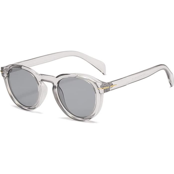 Lunettes de soleil rondes vintage classiques femmes hommes color s