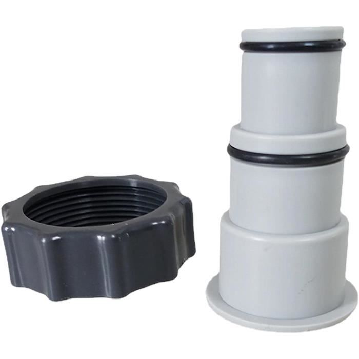 Adaptateur Tuyau Piscine - Lot De 4 - Pour Raccord Pompe Filtration - 1.25" Vers 1.5"