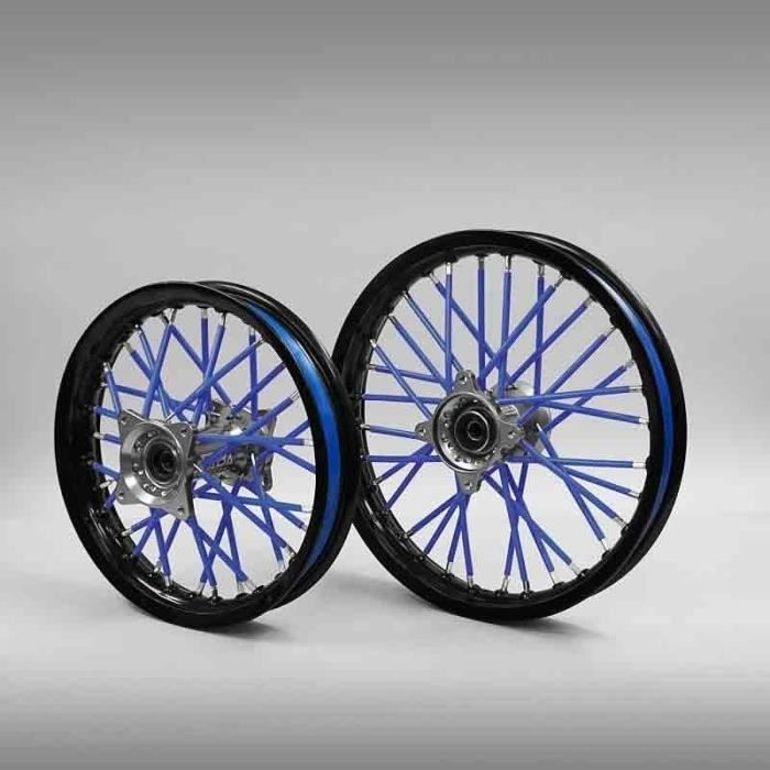 Couvre rayon - Bleu Dirt bike / Pit bike / Mini Moto - Cdiscount