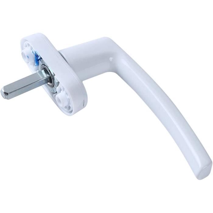 Poignée De Porte Universelle Four Argentée Paxanpax PCK756 - Kit Fixation Inclus - Découpe Sur Mesure