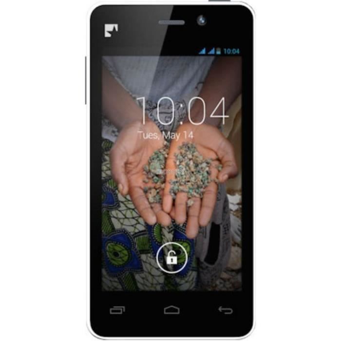 Fairphone 1 Dual Sim Second Batch FP1U Android Smartphone Black Silver Black Acceptable