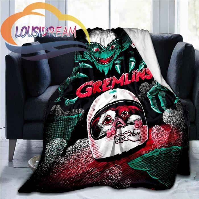FLR21113 Cartoon Gremlins Series wool blanket cashmere blanket fashion animation Gremlins