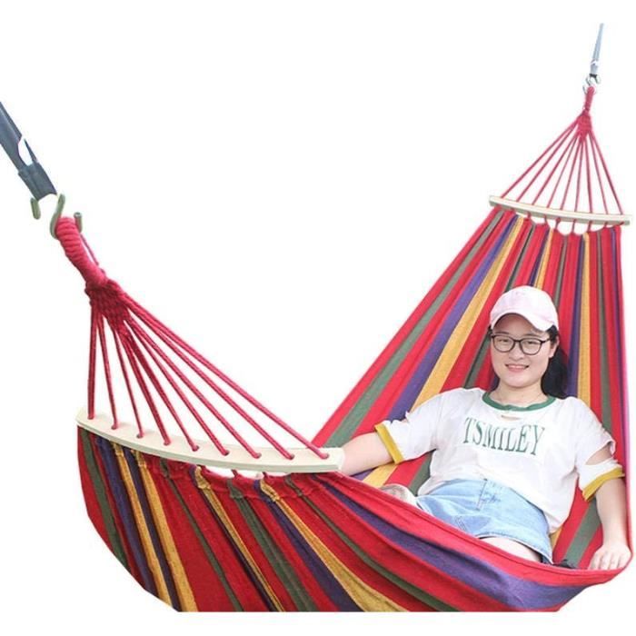 Haoyun-Hamac Balançoire Vert de camping avec moustiquaire hamac anti