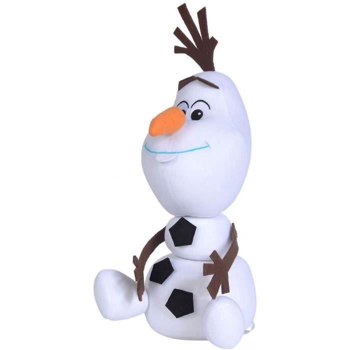 Peluche Olaf Chunky ou Friend, deux tailles au choix - Disney, La reine des  neiges 2 - Simba