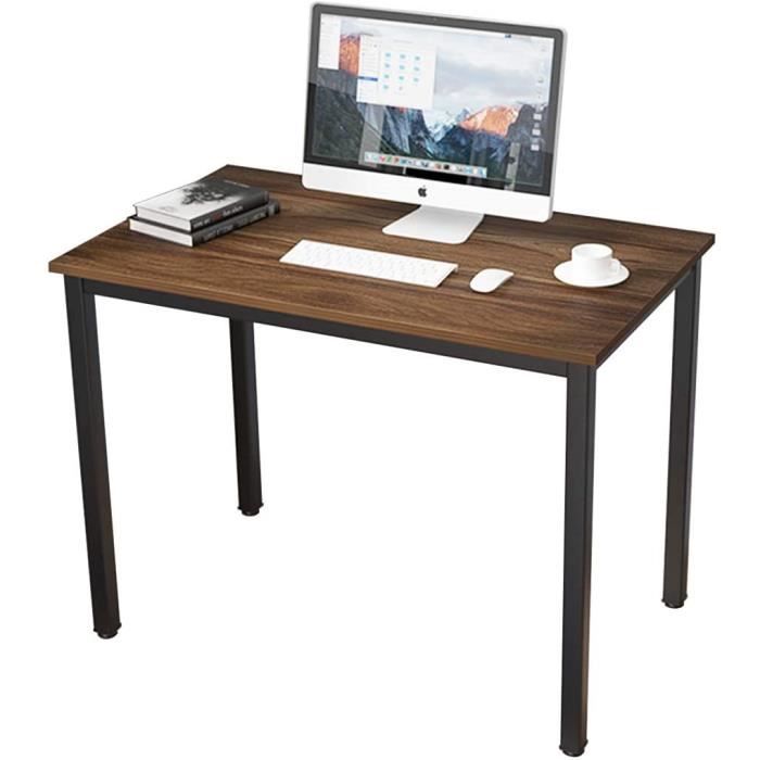SogesHome Table de Bureau Table 138 x 55 cm Table compacte et Solide pour la Maison Table pour Ordinateur AC3BW-140-SH 