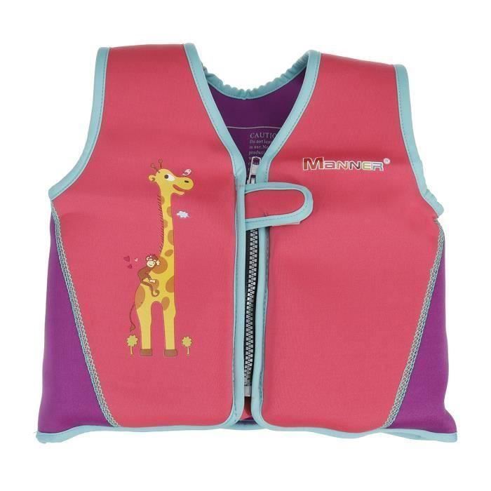 Gilet De Sauvetage Pour Bebe Enfant Gilet Flottant Rose L A Cdiscount