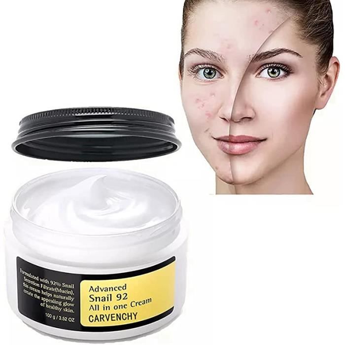 Crème Visage Anti-âge Au Collagène D'escargot 92% - Effet Lifting, 100ml, Unisexe, Neuve Et Emballée