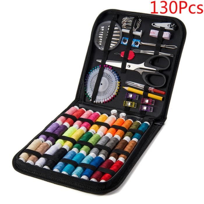 Kit Couture Complet Avec Boîte, Premium Couture Accessoires, Set De Couture  Pour Voyage Famille Maison -130Pcs - Cdiscount Beaux-Arts et Loisirs  créatifs