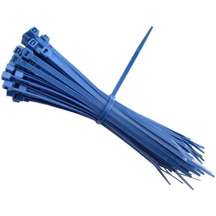 100x Serre-câbles 200 x 2,5 mm; Qualité industrielle 