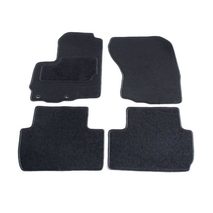 Tapis Mitsubishi Outlander 2007-2012 5 et 7 places - set de 4 (2 avant et 2 arrière)