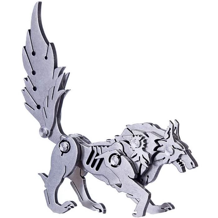 Puzzle 3D en Métal, Maquette Puzzle 3D en Metal au Laser Cut Puzzles, Jouet de Construction pour