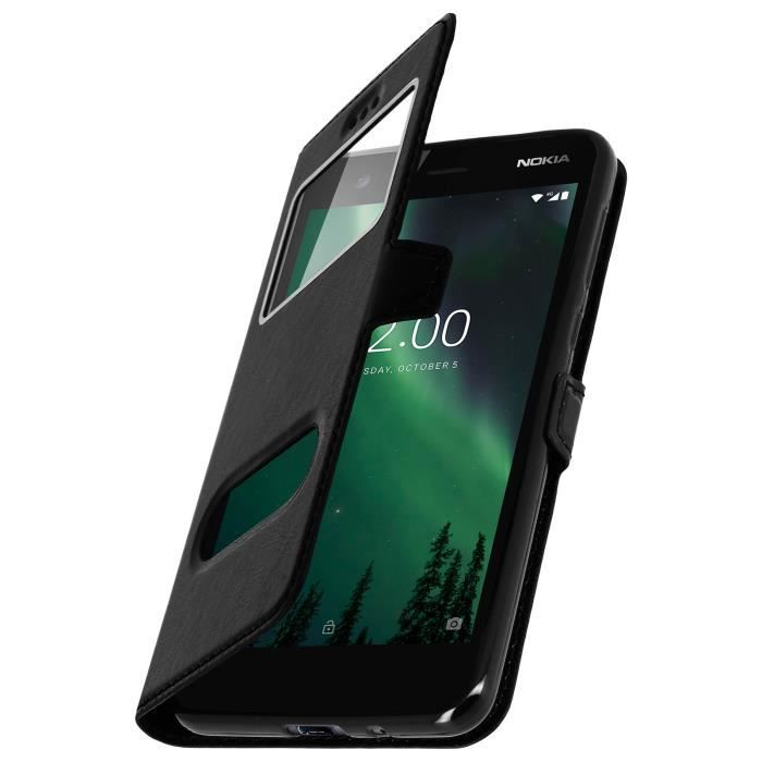 Housse Silicone Gel Noir Pour HTC One V - Coque Anti-choc Souple Protection Téléphone