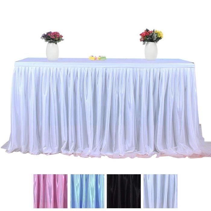 jupe de table mariage
