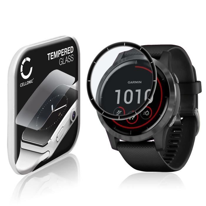 3x Protecteurs écran Verre Trempé 9H Pour Garmin Vivoactive 3 - Transparent
