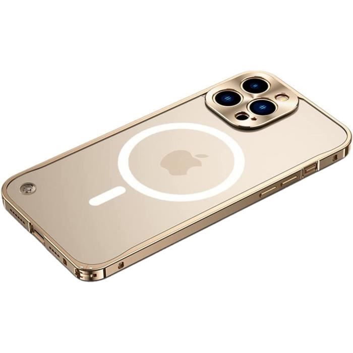 Coque iPhone 13 Chargeur MagSafe Ultra Fine en PC Givré Arrière