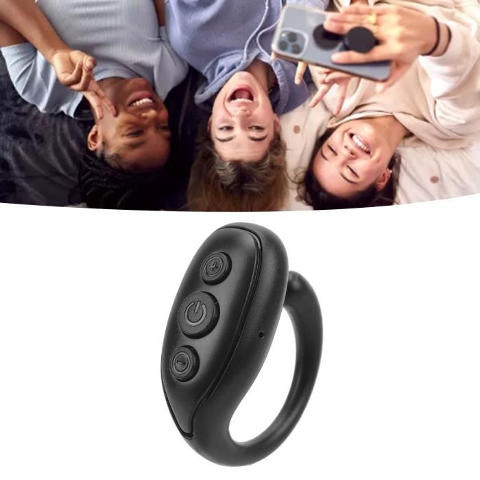 Tourneur De Page Télécommande Bluetooth - Pour TikTok, Kindle, Selfie | Contrôle à Distance | Compatible IOS/Android