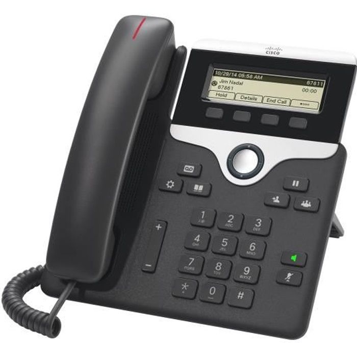 Cisco IP Phone 7811 Téléphone VoIP SIP, SRTP