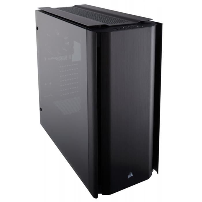 CORSAIR Boitier PC Obsidian 500D - Moyen Tour - Noir - Fenêtre en Verre Trempé (CC-9011116-WW)