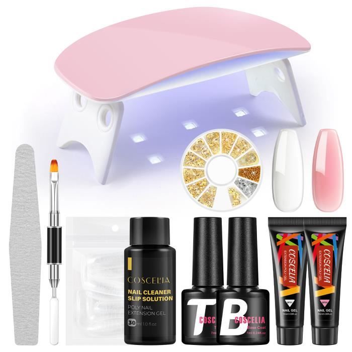 Lot De 6 Pinceaux Pour Gel UV - Spécial Pose Ongles, Neuf, Marque Extrocolidod