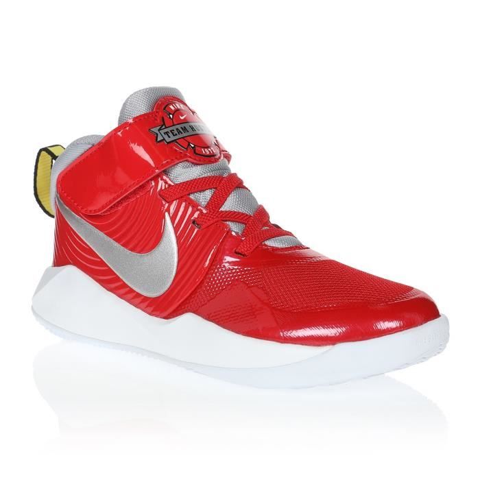 Basket jordan rouge enfant - Cdiscount