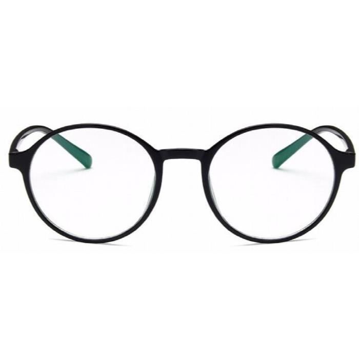 Hommes Ou Femmes Classique Vintage Style Rétro Lunettes Carré Cadre