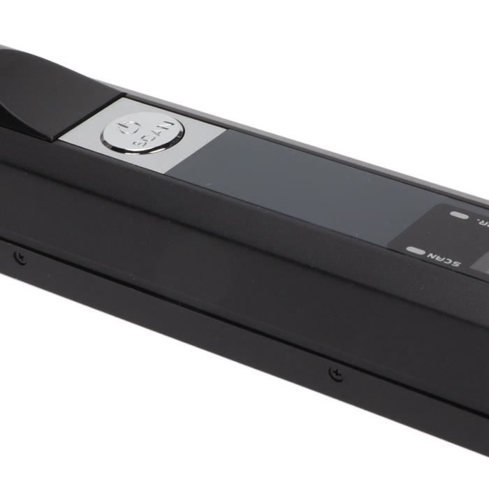 Draagbare Documentscanner, Draagbare Draagbare Scanner, 300/600/900DPI - document Afbeelding Tekst Fotoscanner, PDF/JPG-formaat, voor voor Vista, voor OS, voor Android.(zwart