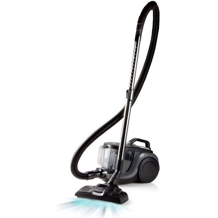 DOMO DO7295S - Aspirateur Traineau sans sac - Système cyclonique - Nouvelle brosse Deep clean - Rése